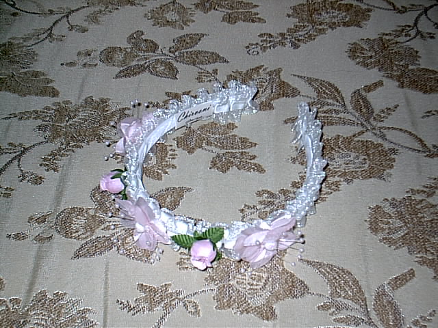 Item 279 pink headpiece